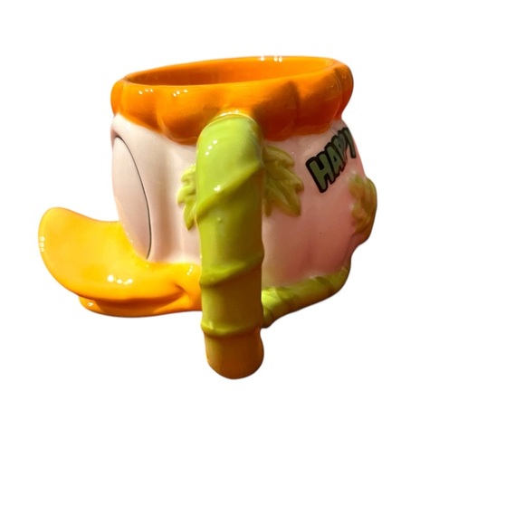 Disney Parks Donald Duck Halloween Pumpkin Jack O Lantern Mini Mug Cup - Picture 3 of 8